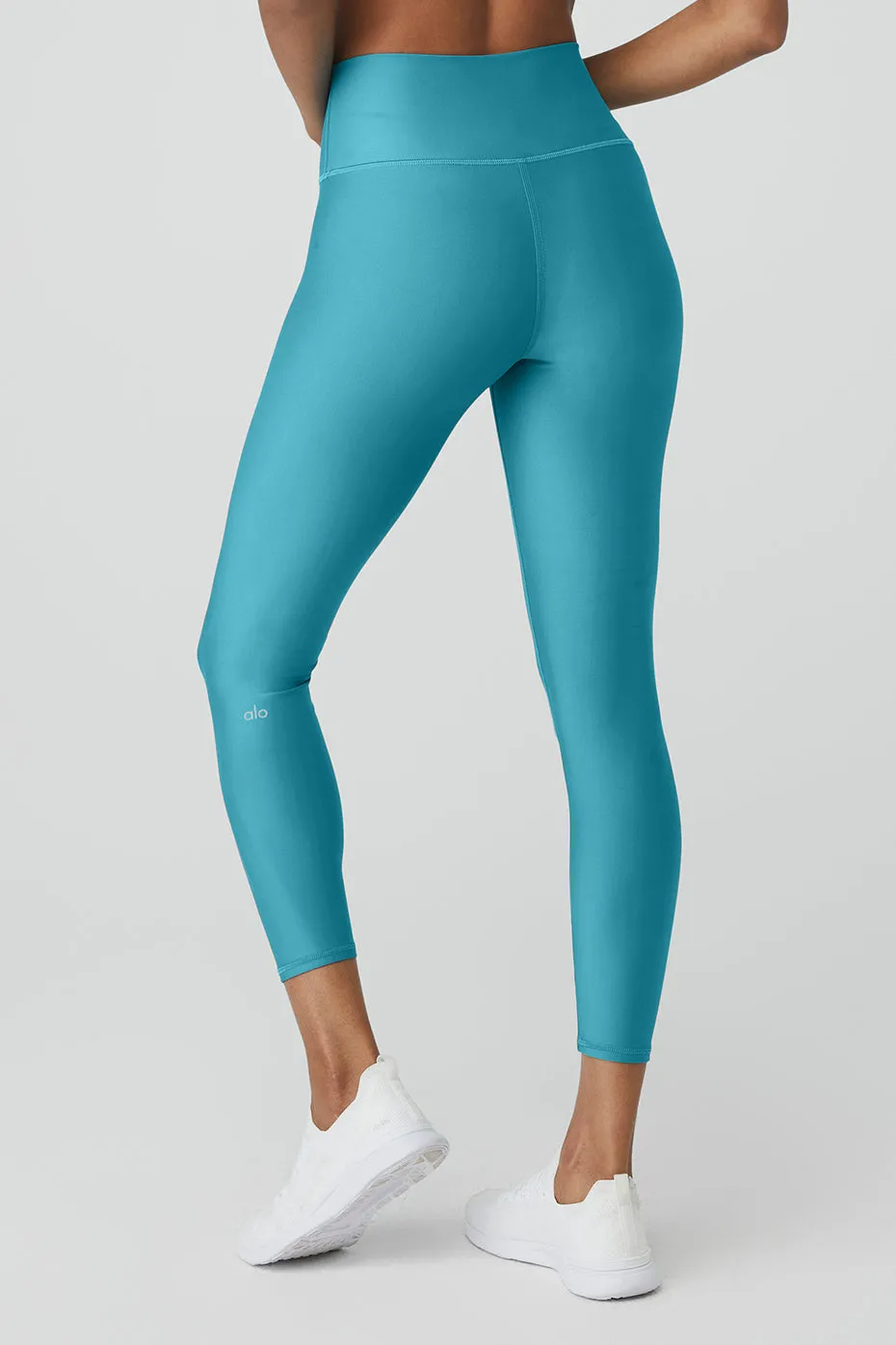 7/8 High-Waist Airlift Legging - Blue Splash