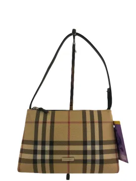 Burberry Checked Canvas Shoulder/Pochette