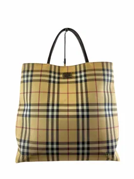 Burberry Classic Nova Check Print Tote