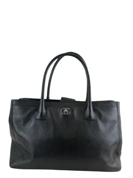 Chanel Black Calf Leather “Executive” Tote