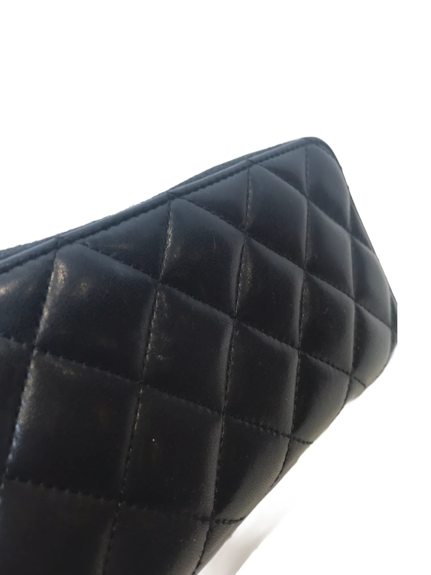 Chanel Black Lambskin Leather Wallet  - As Seen on Instagram 9/12/20