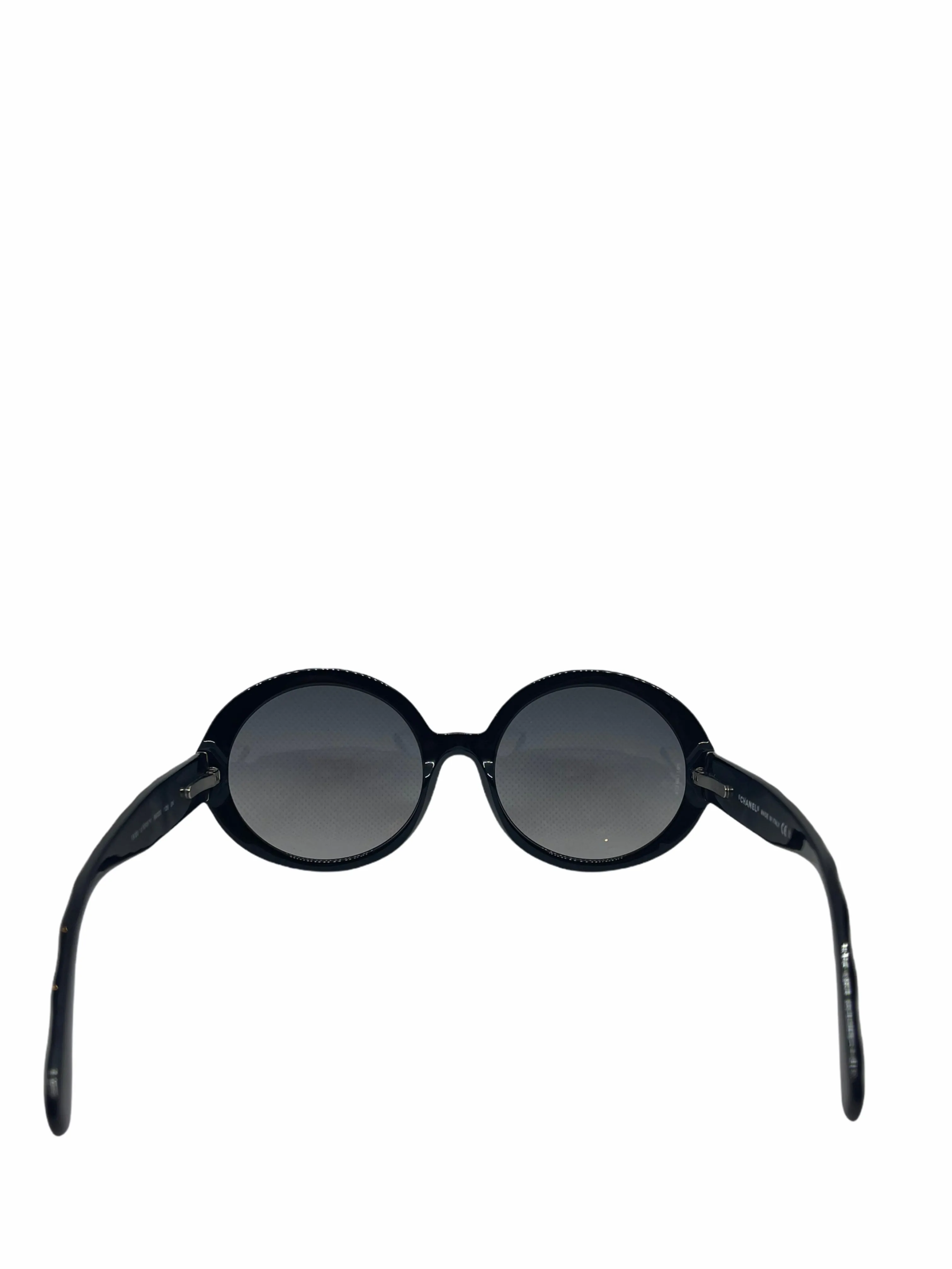 Chanel Blue and Black Sunglasses