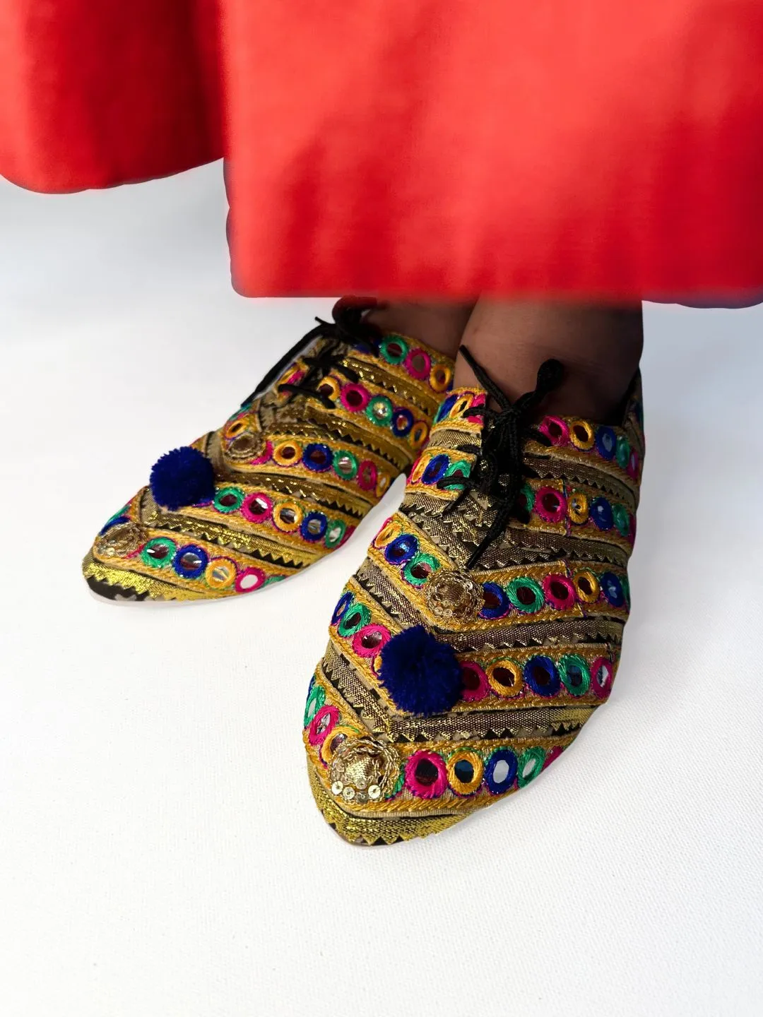 Colorful Garba Special Oxfords