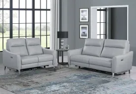 Derek Upholstered Power Living Room Set