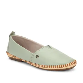 Healers Casual (Sea Green) Ballerina Shoes For Women LARRY-02 By Liberty