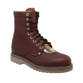 Men's 8" Steel Toe Redwood Farm Leather Boots