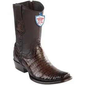 Men's Wild West Caiman Belly Dubai Toe Short Boot 279B8216